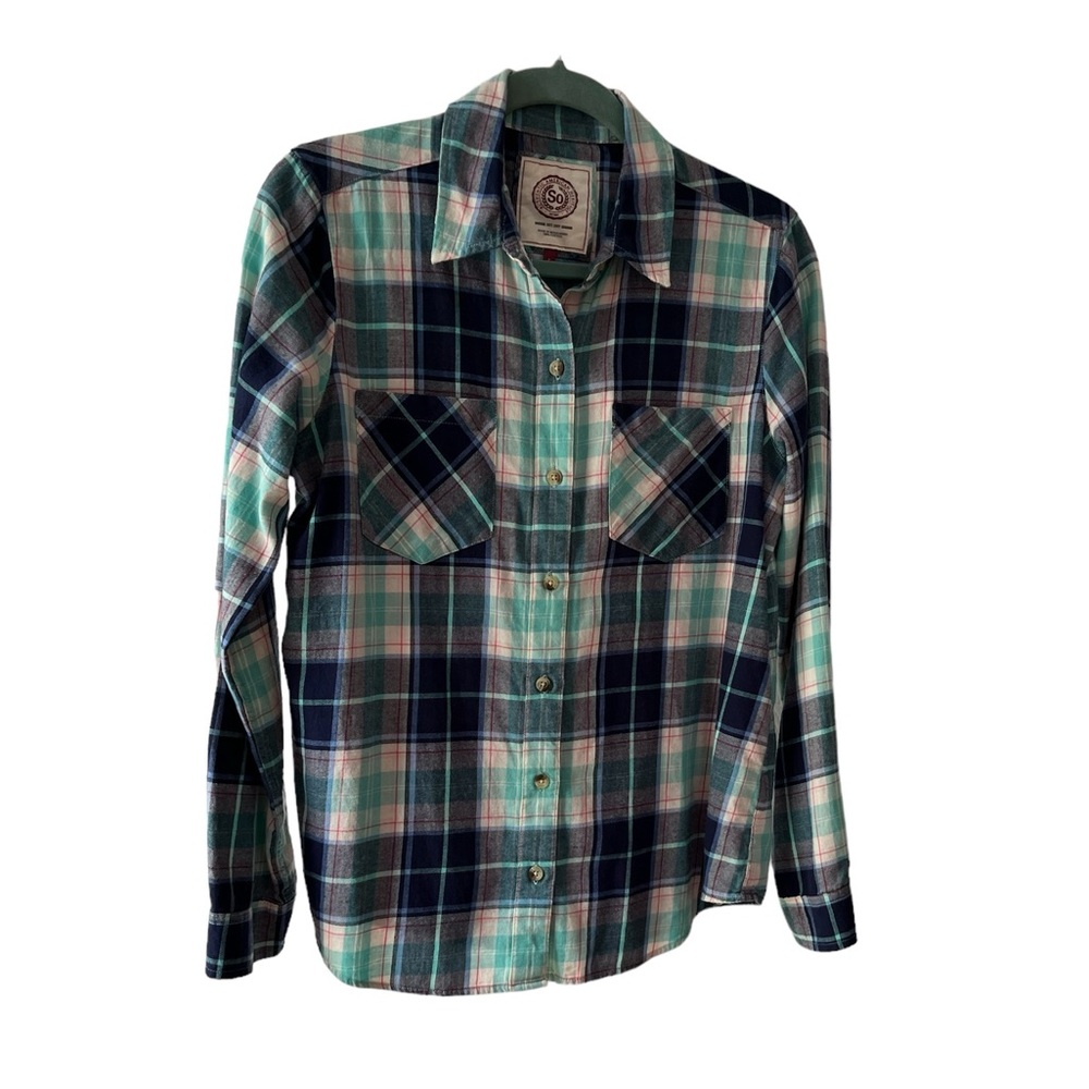 Authenticate American Heritage Plaid Shirt Size Large